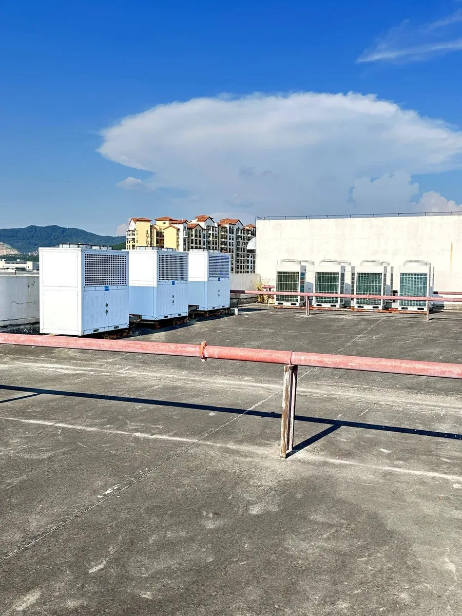 模块式中央空调现场实拍