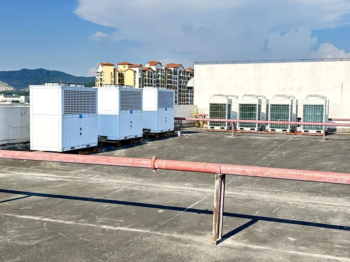 广州·模块式中央空调作业实拍